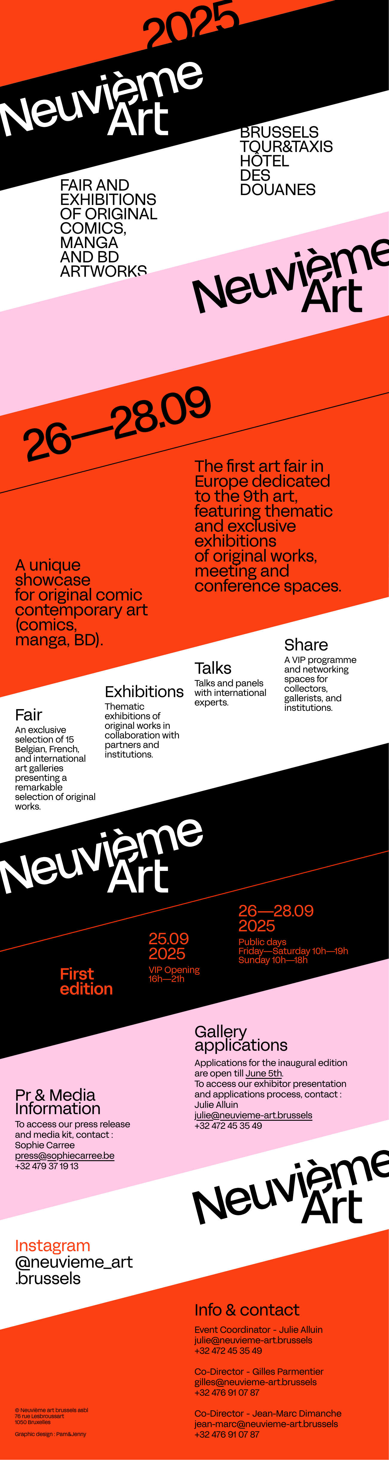 Neuvième Art 2025 – Comic Art Fair in Brussels